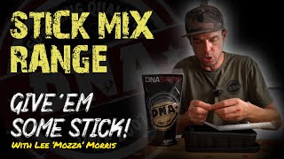 ***CARP FISHING*** DNA BAITS STICK MIXES, LEE 'MOZZA' MORRIS