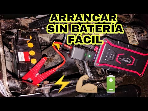 Cómo ARRANCAR⚡Moto o Coche Sin BATERÍA con un arrancador