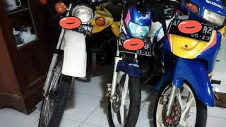 Sold Out Suzuki Satria 120 Biru Kuning Cw Suzuki Rk Cool 110 Suzuki Rgr 150 Nya Ndak Dijual