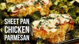 Sheet Pan Chicken Parmesan | One Pan Italian Dinner Recipe by Forkly