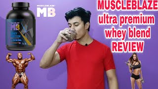 MUSCLEBLAZE Ultra Premium Whey Blend Review || whey Protein || The Art Of Knowledge