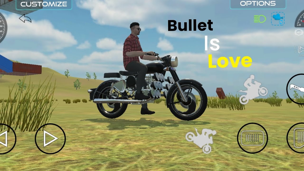Bullet is love / bullet riding in field area is very good / modified ...