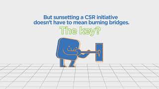 Sunsetting CSR Programs and Partnerships