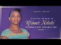 Honoring the life of mama winnie ndubi  delta media group  090224