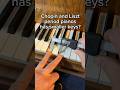 Liszt didnt have a wide handspan because piano keys of this time were smaller? wrong 2,2cm 😏 #liszt
