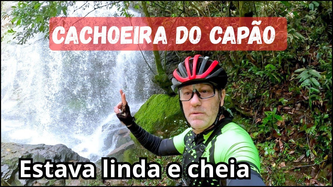 CACHOEIRA DO CAPÃO, ESTAVA LINDA E CHEIA.
