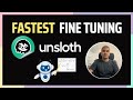 Unsloth how to train llm 5x faster and with less memory usage