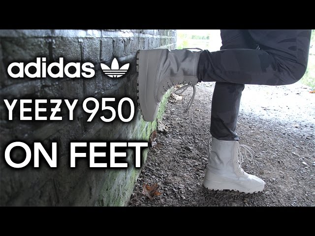 Match Tegne gå på pension Adidas Yeezy 950 On Feet | Kanye West | Cinematic - YouTube