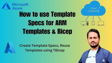 What are template specs? | Create and Deploy Template Specs | How to store Templates in Azure Portal