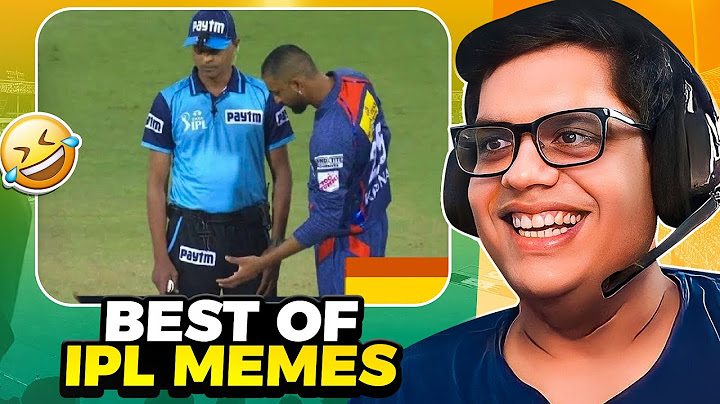 BEST OF IPL MEMES