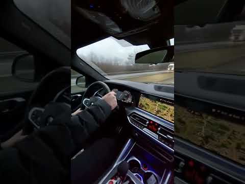 BMW X6M no limits autobahn