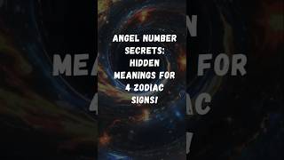 4 Most zodiac signs Angle Number Secrets #zodiac #tiktok #horoscope #usa #astrology