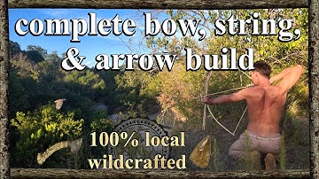 Stone-Age Bow & Arrow - Apache / Comanche Style 🏹