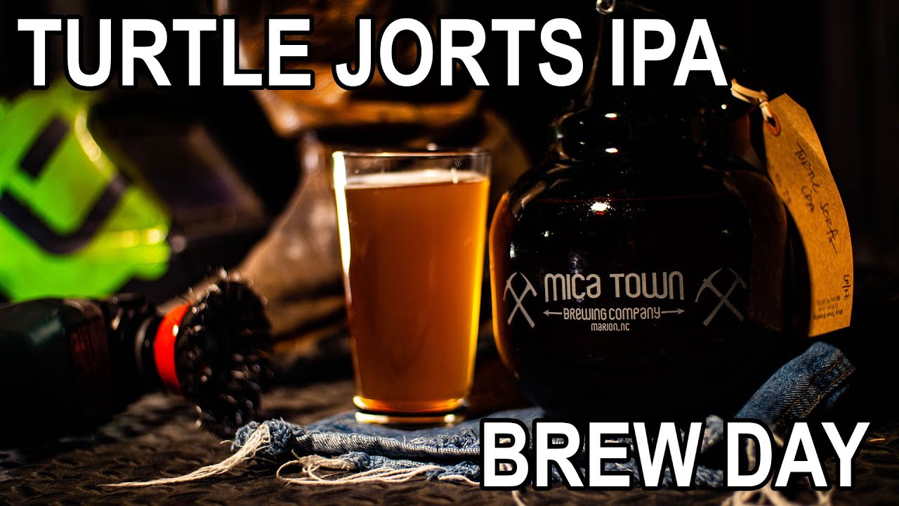 Brewing Beer at Mica Town Brewing in Marion, NC Turtle Jorts IPA YouTube