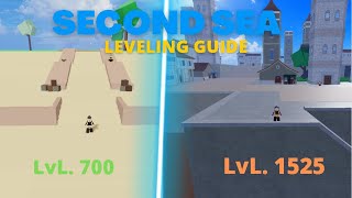 FAST GUIDE to LEVEL UP from 1-2200 and reach SECOND SEA