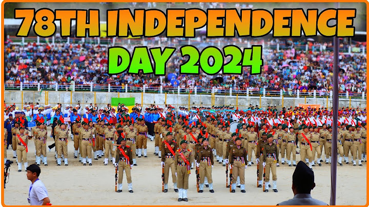 78th Independence Day Celebration at Lebong Public Ground // Darjeeling #independenceday #darjeeling