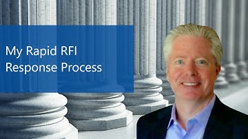 (live) Create Your Rapid RFI Response Process for Government Contractors in Federal Market