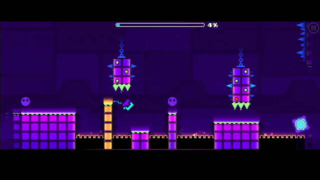 press start geometry dash 💨 - YouTube