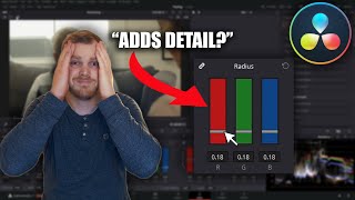 How Sharpening Actually Works - DaVinci Resolve 17