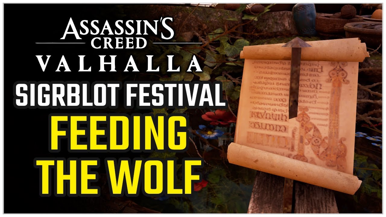 Feeding The Wolf Quest Sigrblot Festival Assassin S Creed Valhalla Youtube