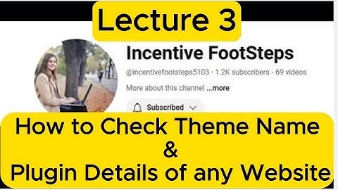 How to Check Theme Name And Plugin Details of any Website | Find out any WordPress Theme Details