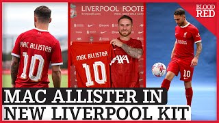 Alexis Mac Allister Pictured In New Liverpool Kit & Shirt Number Revealed After Transfer Completed!