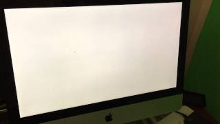 White Screen of Death on iMac after Yosemite update