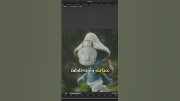 Create mushroom hat w/ cube & subdivision modifier for Smurf Cat meme - low poly 3d model in Blender