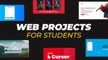 Best Web Projects for Students | HTML, CSS, jQuery