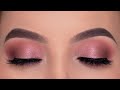 EASY Soft Rose Golden Eye Makeup Tutorial