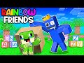 MAVİ CANAVARA DÖNÜŞTÜM SAKLAMBAÇ OYNADIK! - Minecraft (Rainbow Friends)
