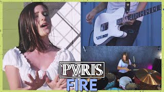 Fire- Pvris (Cover by First to Eleven Feat. @Kristina Rybalchenko )