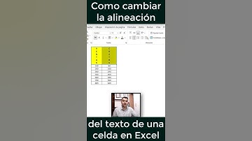 👉APRENDE Como Cambiar la Alineación y Orientación del Texto de una Celda en excel