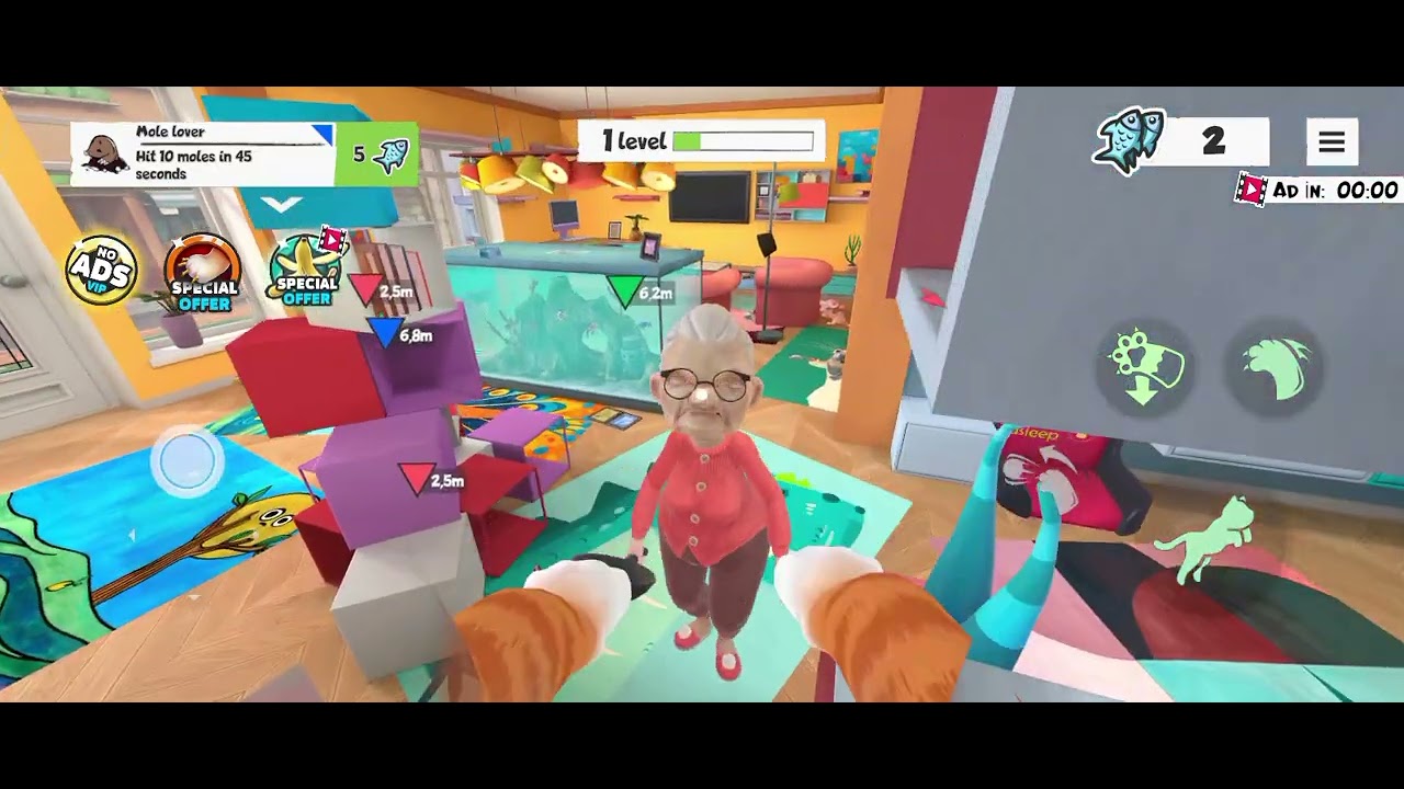 Kedi olup babaannemi kızdırdım