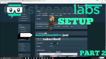 How To Setup Stream Labs With OBS 2017  - Follower/Subscriber/Donation Stream Notifications