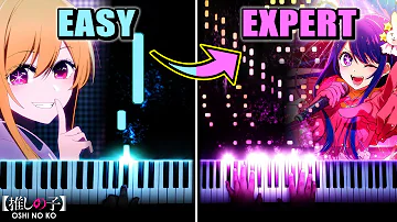 Oshi no Ko OP - Idol | EASY to EXPERT