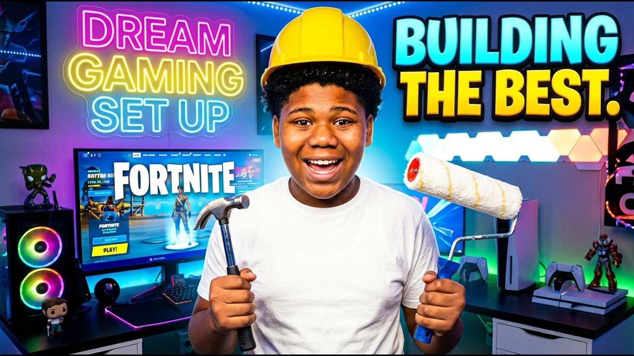 I CREATED THE ULTIMATE GAMING ROOM!