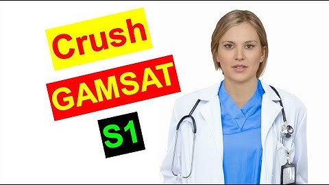 How To Crush Gamsat Section 1 - AI Tutor