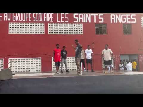 Azazou Satelite au groupe scolaire Saint ange de yopougon gesco