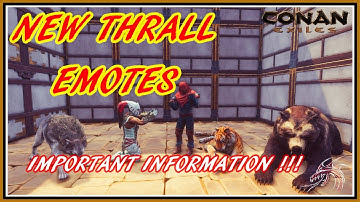 Conan Exiles: All New Emotes 2022