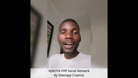 NJIKỌTA PHP Social Network