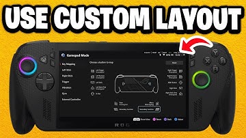 How To Use A Custom Button Layout on ROG Xbox Ally X - Button Mapping (Fastest Guide)
