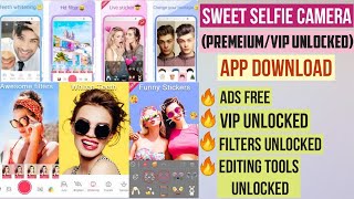 Sweet Selfie Premeium VIP Unlocked App Free Download | sweet selfie camera [Moded] screenshot 3