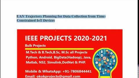 UAV Trajectory Planning for Data Collection from Time Constrained IoT Devices