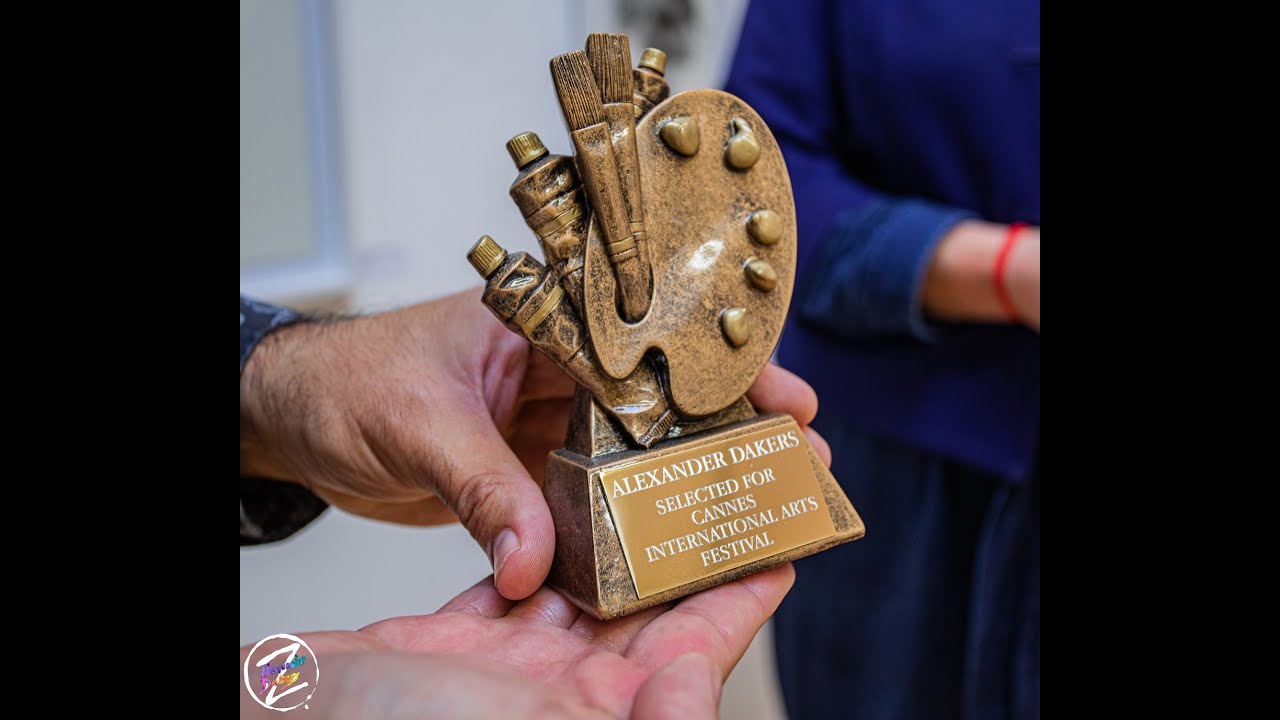 Cannes International Arts Festival Award Acceptance