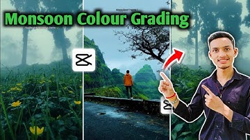 🎬Monsoon Colour Grading in CapCut | Cinematic Rainy Look Editing on Mobile 🌧️📱|| Harsh Tyagi ||