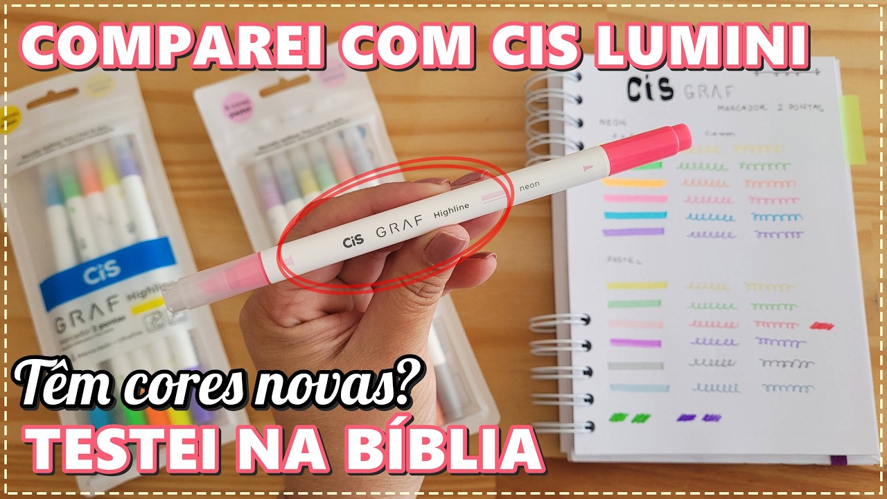 REVIEW - Marca-Texto CIS Graf - CIS