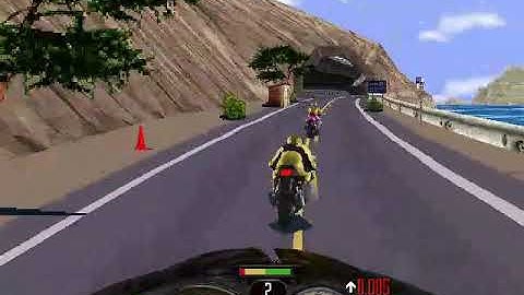 Road Rash Big Game Mode Level 1 The Pacific Highway