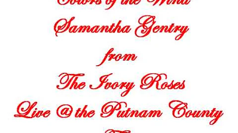 Samantha Gentry- "Colors of the Wind" from Pocahon...
