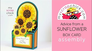 Advice from a Sunflower Box Card Tutorial